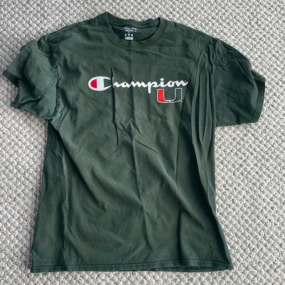 Men’s Champion Miami Hurricanes T Shirt